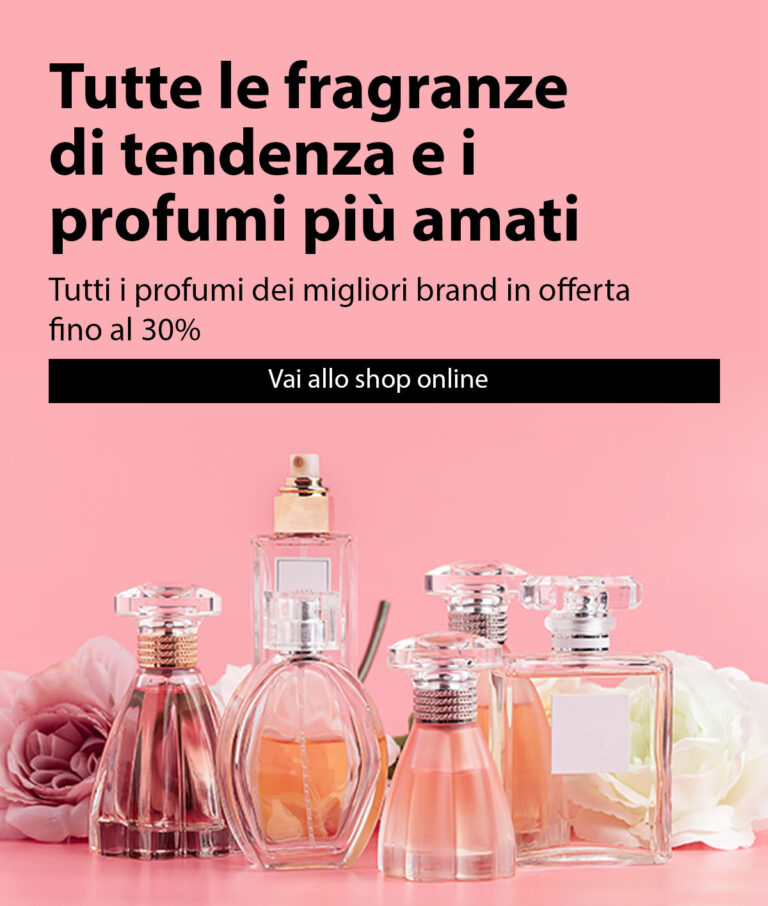 Fragranze in offerta, fino al 30%