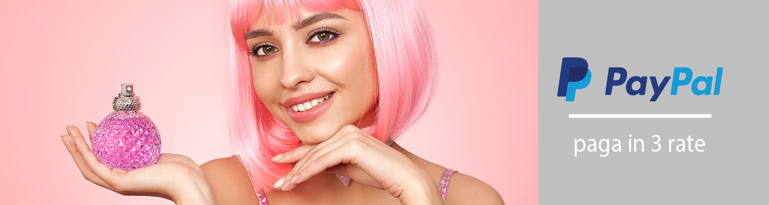Paga con Paypal, anche in 3 rate
