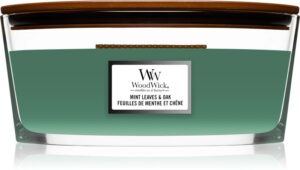 Mint Leaves and Oak Scented Candle