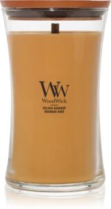 Scented Candle with Crackling Wick Golden Bourbon