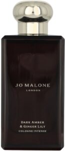 Dark Amber & Ginger Lily Cologne Intense