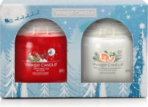 Christmas Gift Set with Two Medium Jars